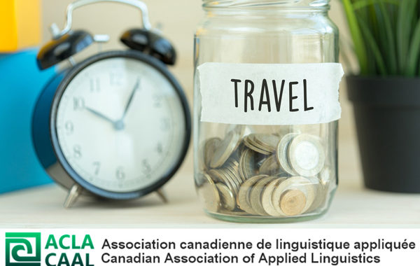 Affiche pour bourse de voyage ACLA/CAAL