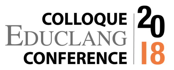 Colloque EducLang Conference 2018 Logo