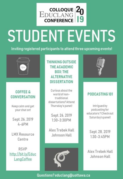 Student Events Poster