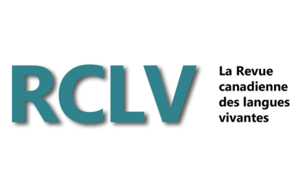 Revue canadienne des langues vivantes