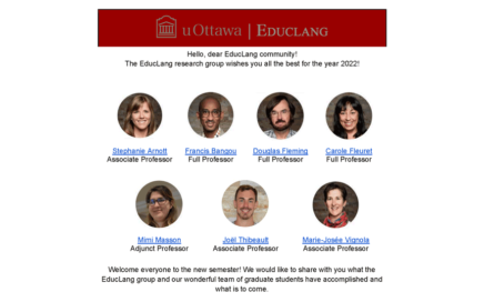 EducLang Newsletter - April 2022 cover page